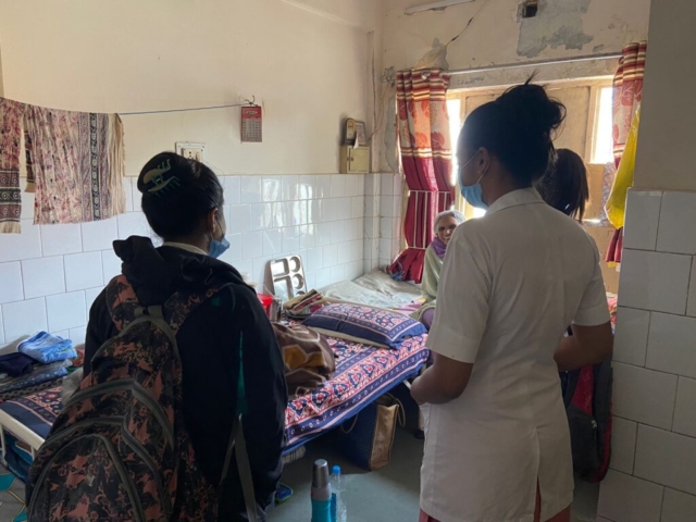 Old Age Home Visit at Gatlodiya