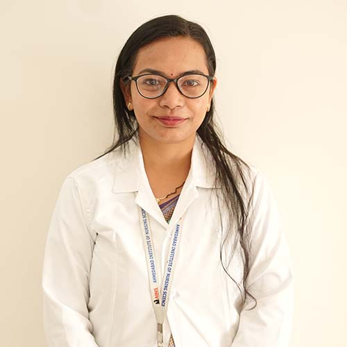 Ms. Dipanshi Patel- Nursing Tutor