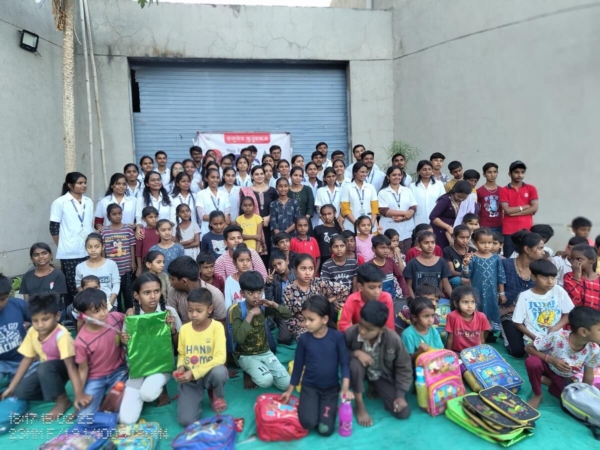 Educational Visit at Orphanage home (Smit Foundation) at River Front to Third year (Sem.-V) Students