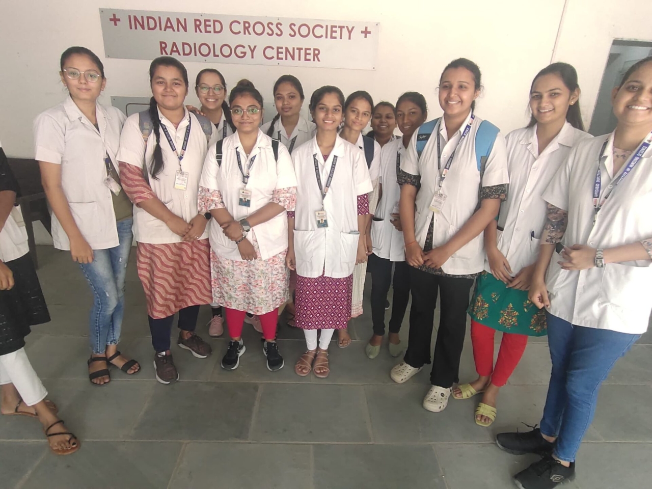 Educational Visit at Indian Red Cross Society by Final Year B. Sc. Nursing Students