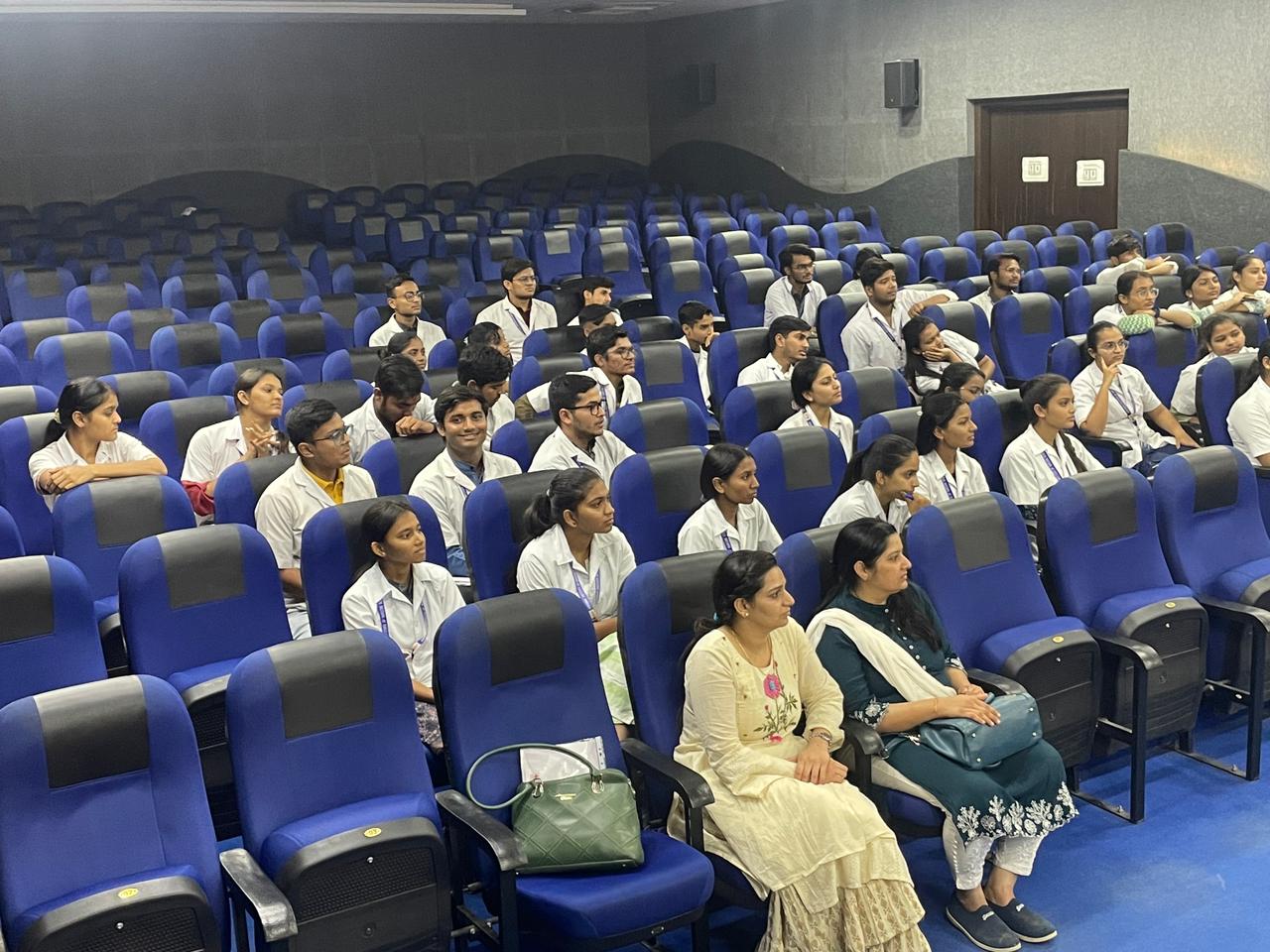 Educational visit at Indian Red Cross Society by 2nd year Sem III students