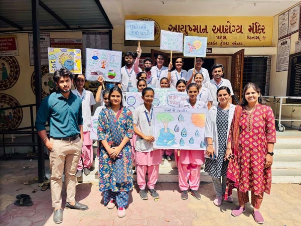 Rally on ``Heat Stroke`` by 4th year B.Sc. Nursing Students