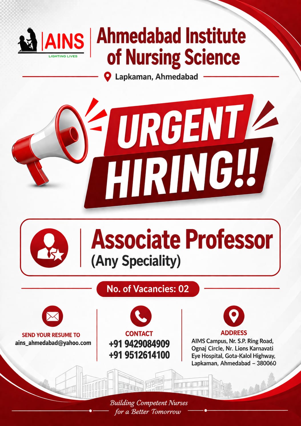 urgent hiring